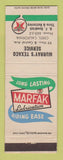 Matchbook Cover - Texaco oil gas Murray's Service Ceres CA