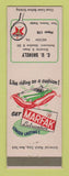 Matchbook Cover - Texaco oil gas CU Shively Milton PA LAMINATED