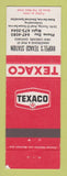 Matchbook Cover - Texaco oil gas Riopel's New Liskeard ON