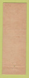 Matchbook Cover - Texaco oil gas Shorten's Fort Scott KS