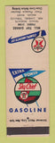 Matchbook Cover - Texaco oil gas Hill Top Garage Malad ID