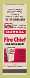 Matchbook Cover - Texaco oil gas Wuethrich Eureka IL