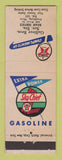 Matchbook Cover - Texaco oil gas Gulliver Bros Fitchburg MA low phone #