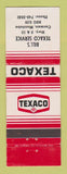 Matchbook Cover - Texaco oil gas Bill's Carman MB