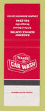 Matchbook Cover - Texaco oil gas Raceway Centre Orangeville ON