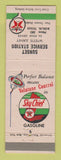 Matchbook Cover - Texaco oil gas Sunset Dublin TX