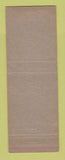 Matchbook Cover - Texaco oil gas Grizzly Camp Keystone SD