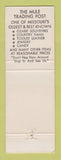 Matchbook Cover - Texaco oil gas Mule Trading Post Rolla MO