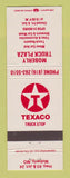 Matchbook Cover - Texaco oil gas Moberly MO Truck Plaza