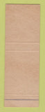 Matchbook Cover - Texaco oil gas Berg's Racine WI