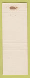 Matchbook Cover Texaco oil gas Stockport Klise IA Fairfield Keosauqua Bonaparte
