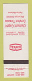 Matchbook Cover - Texaco oil gas Clement Gagne Matane QC