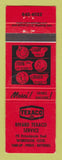 Matchbook Cover - Texaco oil gas Rivard Windsor QC WEAR