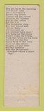 Matchbook Cover - Texaco oil gas Harris Liquor Store Lamar Colorado low phone #