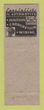 Matchbook Cover - Texaco oil gas Hetzel & Nelson Waupaca WI Kaiser Frazer YELLOW