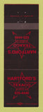 Matchbook Cover - Texaco oil gas Hartford's Cornish ME
