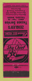 Matchbook Cover - Texaco oil gas Zeigler's Toledo WAX