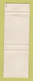 Matchbook Cover - Texaco oil gas Johnny's Vermilion Bay ON WEAR YELLOW
