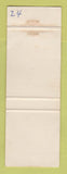 Matchbook Cover - Texaco oil gas Green T Self Serve Regina SK WEAR YELLOW