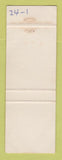 Matchbook Cover - Texaco oil gas Green T Self Serve Regina SK WEAR NEON PINK