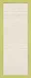 Matchbook Cover - Texaco oil gas Gosselin Service Coaticook QC YELLOW