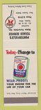Matchbook Cover - Texaco oil gas Porterfield's Waldo OH