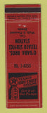 Matchbook Cover - Texaco oil gas O'Gara Gros  LAMINATED
