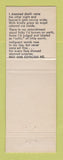 Matchbook Cover - Texaco oil gas Arnie's Ronan MT LAMINATED