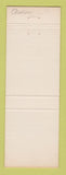 Matchbook Cover - Texaco oil gas Mount Hood College OR