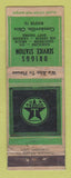 Matchbook Cover - Texaco oil gas Driggs Crooksville OH WORN LAMINATED