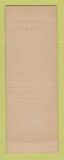 Matchbook Cover - Texaco oil gas Dan Harrisburg PA LAMINATED