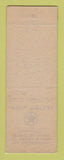 Matchbook Cover - Texaco oil gas Dan Harrisburg PA LAMINATED