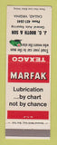 Matchbook Cover - Texaco oil gas JC Booth Callao VA