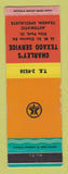 Matchbook Cover - Texaco oil gas Charley's Villa Park IL LAMINATED