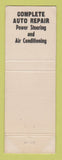 Matchbook Cover - Texaco oil gas Charley's Villa Park IL LAMINATED