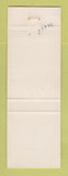 Matchbook Cover - Texaco oil gas John's Easton Center ME WORN