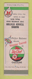 Matchbook Cover - Texaco oil gas Harris Columbus GA