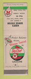 Matchbook Cover - Texaco oil gas Kiser's Cocoa FL low phone #