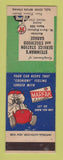 Matchbook Cover - Texaco oil gas Steinman's Garage Hazleton? PA LAMINATED