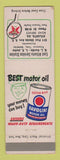 Matchbook Cover - Texaco oil gas East Atlanta GA OL Hardin