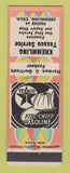 Matchbook Cover - Texaco oil gas Kremmling Service Colorado