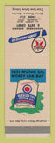 Matchbook Cover - Texaco oil gas Arrowhead Garage motel? Fillmore UT