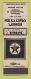 Matchbook Cover - Texaco oil gas Brownie's Hummelstown Hershey PA WHITE