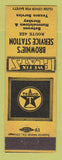 Matchbook Cover - Texaco oil gas Brownie's Hummelstown Hershey PA YELLOW