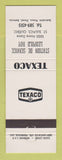 Matchbook Cover - Texaco oil gas Leopold Roy St Sulpice QC