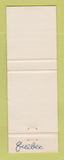 Matchbook Cover - Texaco oil gas Maurice Landry Maria QC