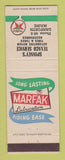 Matchbook Cover - Texaco oil gas Spinney's Danforth ME