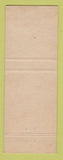 Matchbook Cover - Texaco oil gas Spinney's Danforth ME