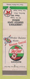Matchbook Cover - Texaco oil gas Lambertsen's Rawlins WY