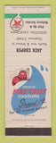 Matchbook Cover - Texaco oil gas Jack Cooper Stockton CA